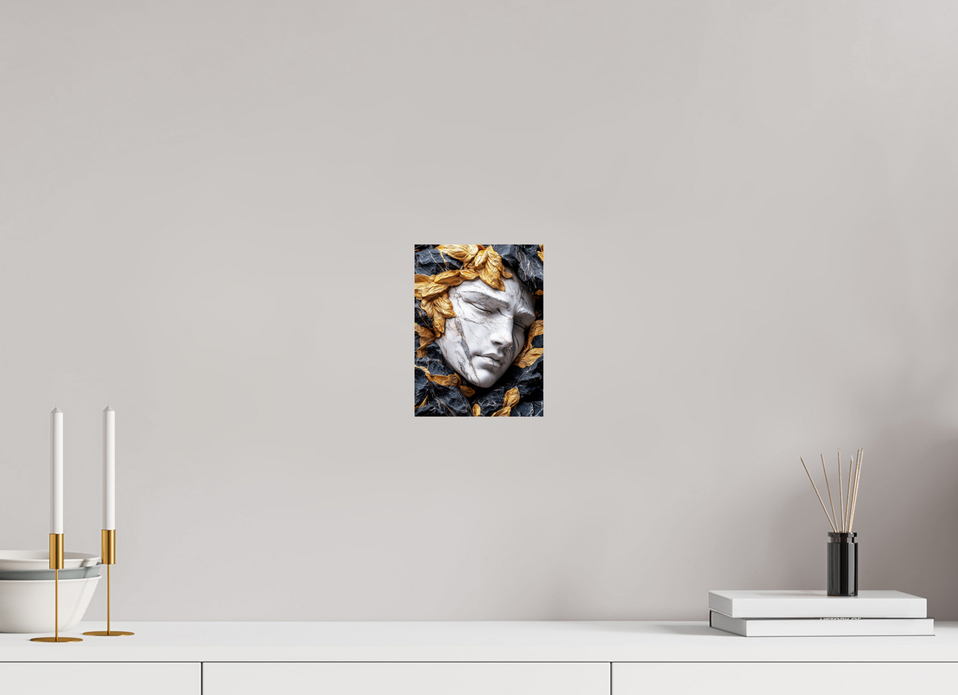 6 x 8″, Fine Art Print On Aluminum Dibond Marble Face