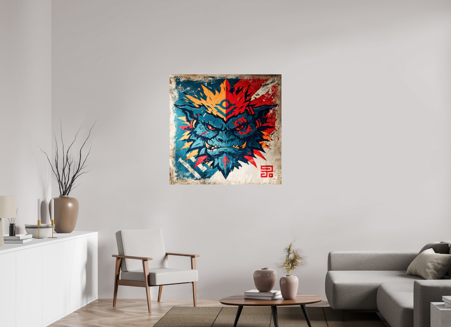 40.7 x 40″, Fine Art Print On Aluminum Dibond Orge