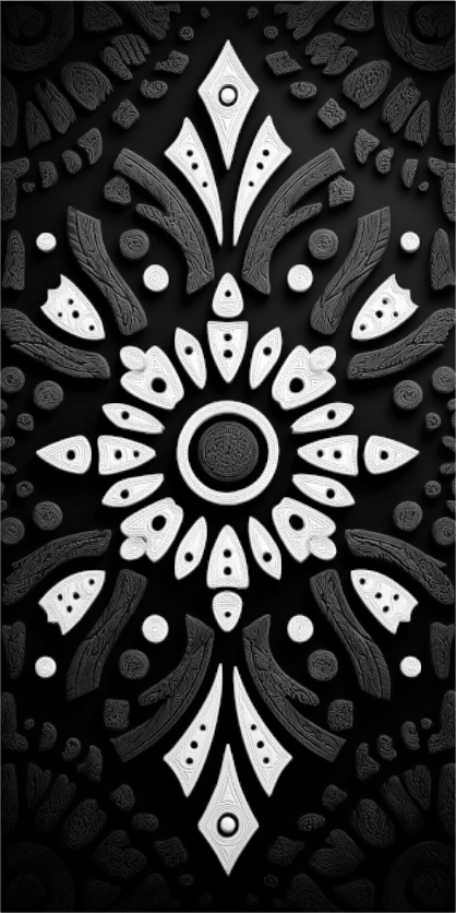 Main image Black & White Tribal 1
