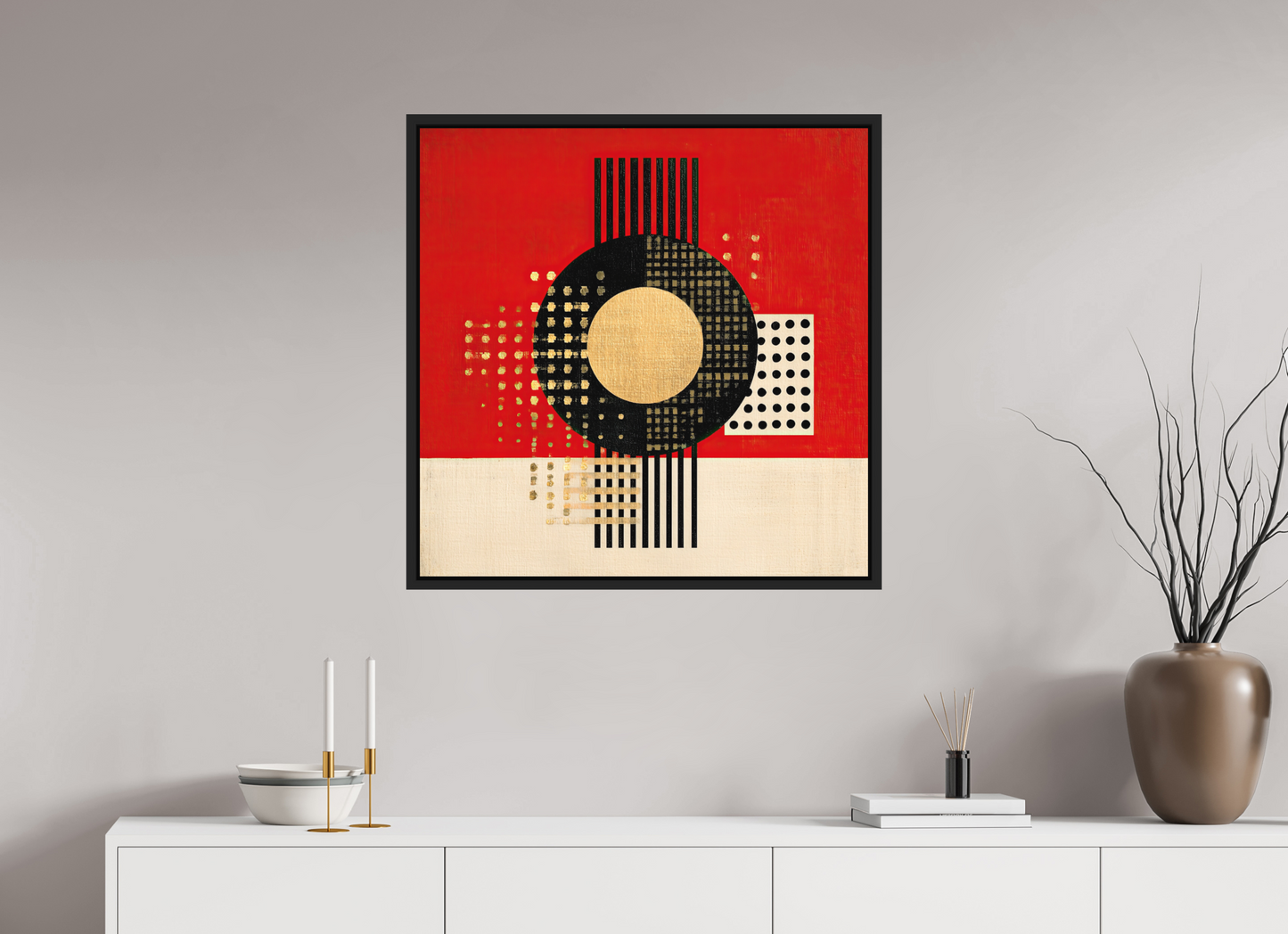 30 x 30″, Photo Print on Aluminum Backing with boarder Vinyl