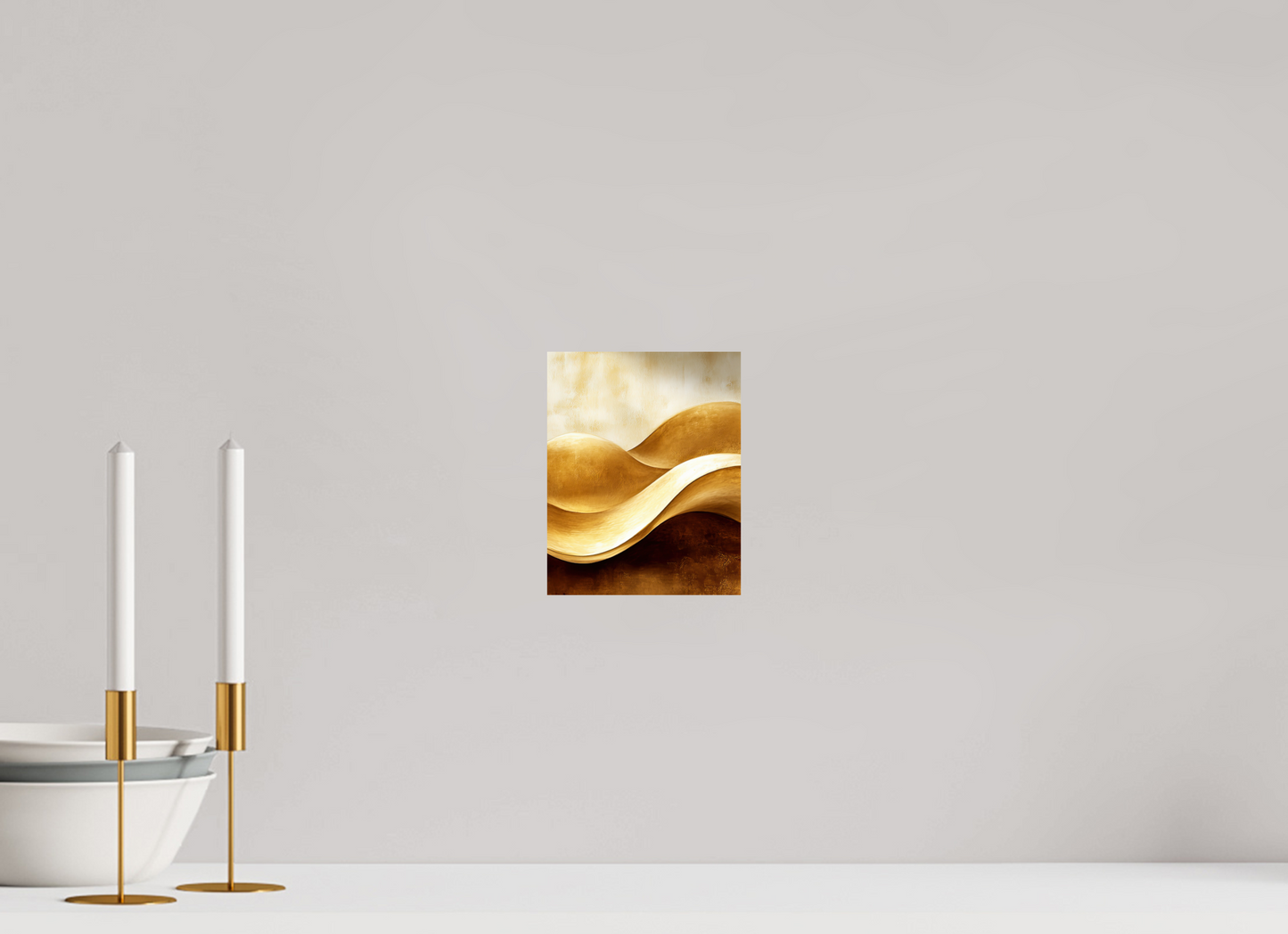 6 x 7.5″, Fine Art Print On Aluminum Dibond Gold Dunes