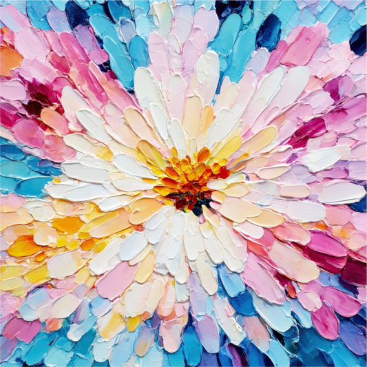 Main image Abstract Paint Flower