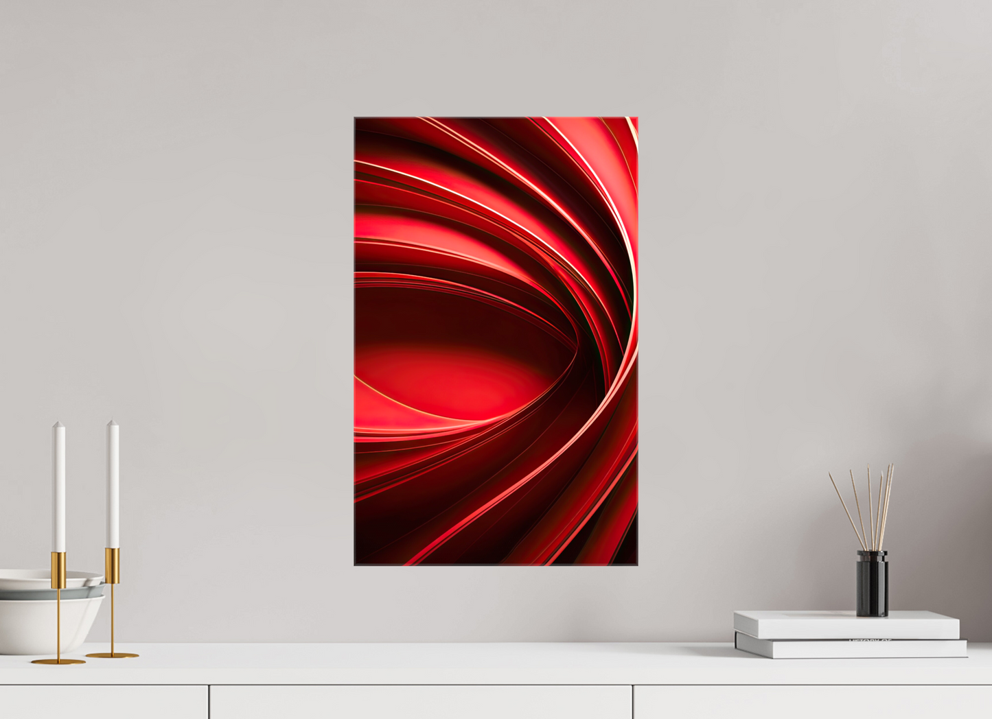 12 x 19.2″, Glossy Canvas Red Eye