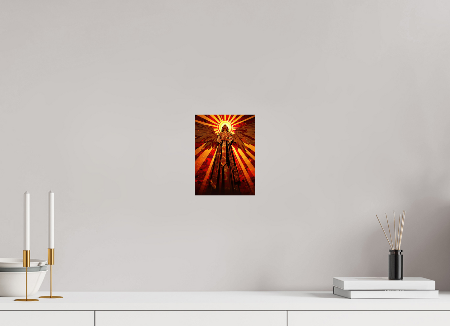 6 x 8″, Fine Art Print On Aluminum Dibond Angel