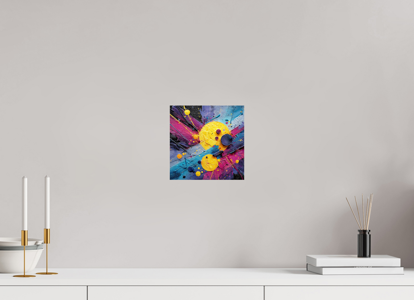 8 x 8″, Fine Art Print On Aluminum Dibond Color Blast