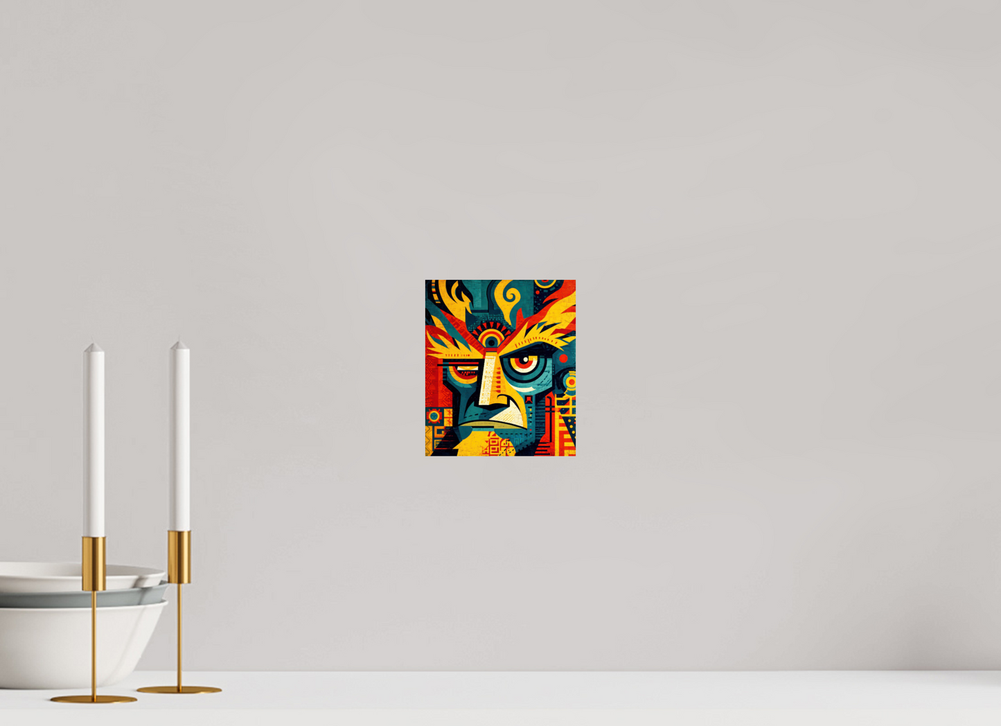 6 x 7″, Fine Art Print On Aluminum Dibond Urban Tribal