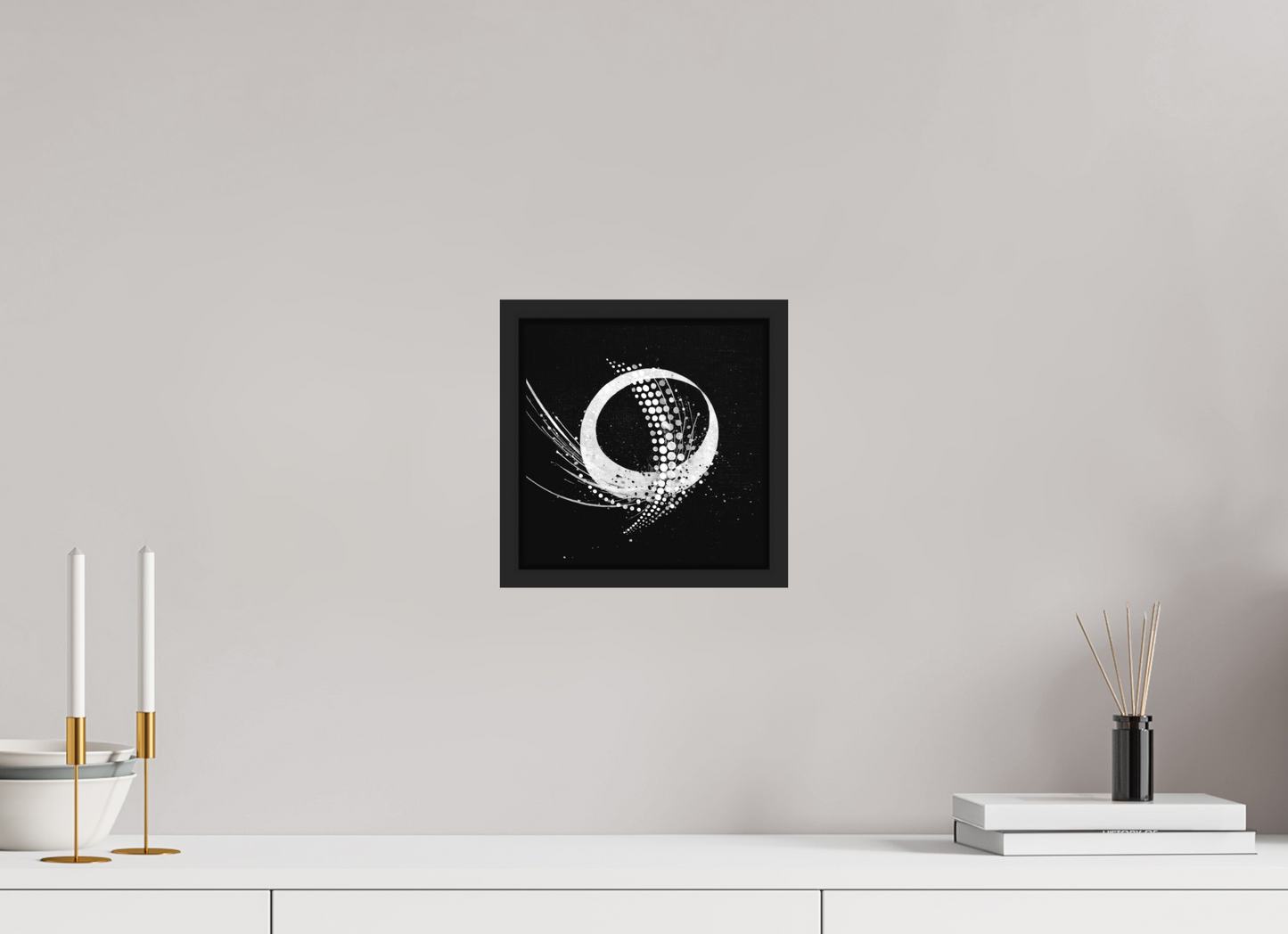 8 x 8″, Photo Print on Aluminum Backing with boarder Sputnik