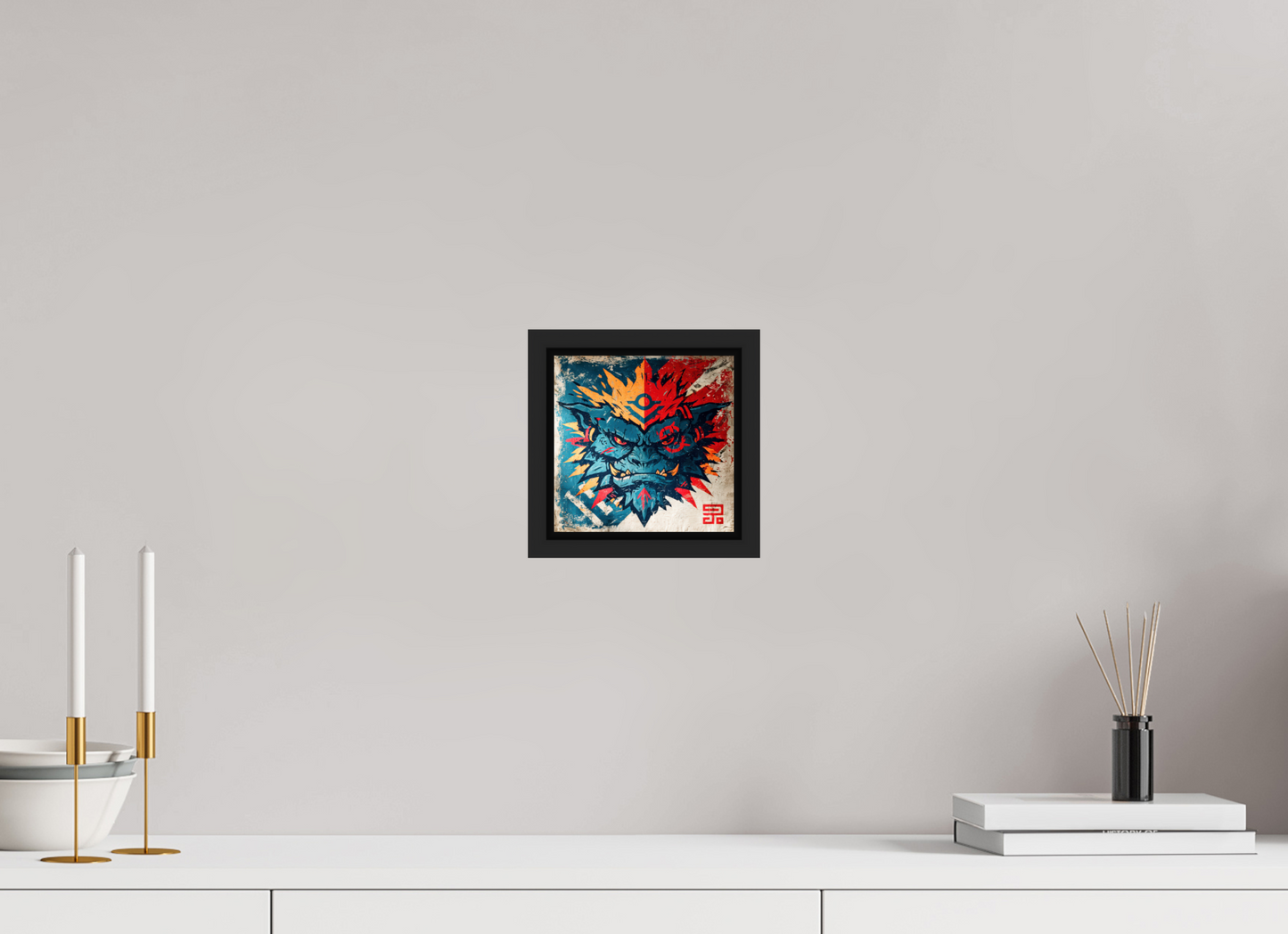6.1 x 6″, Fine Art Print on Aluminum Dibond with Boarder Orge