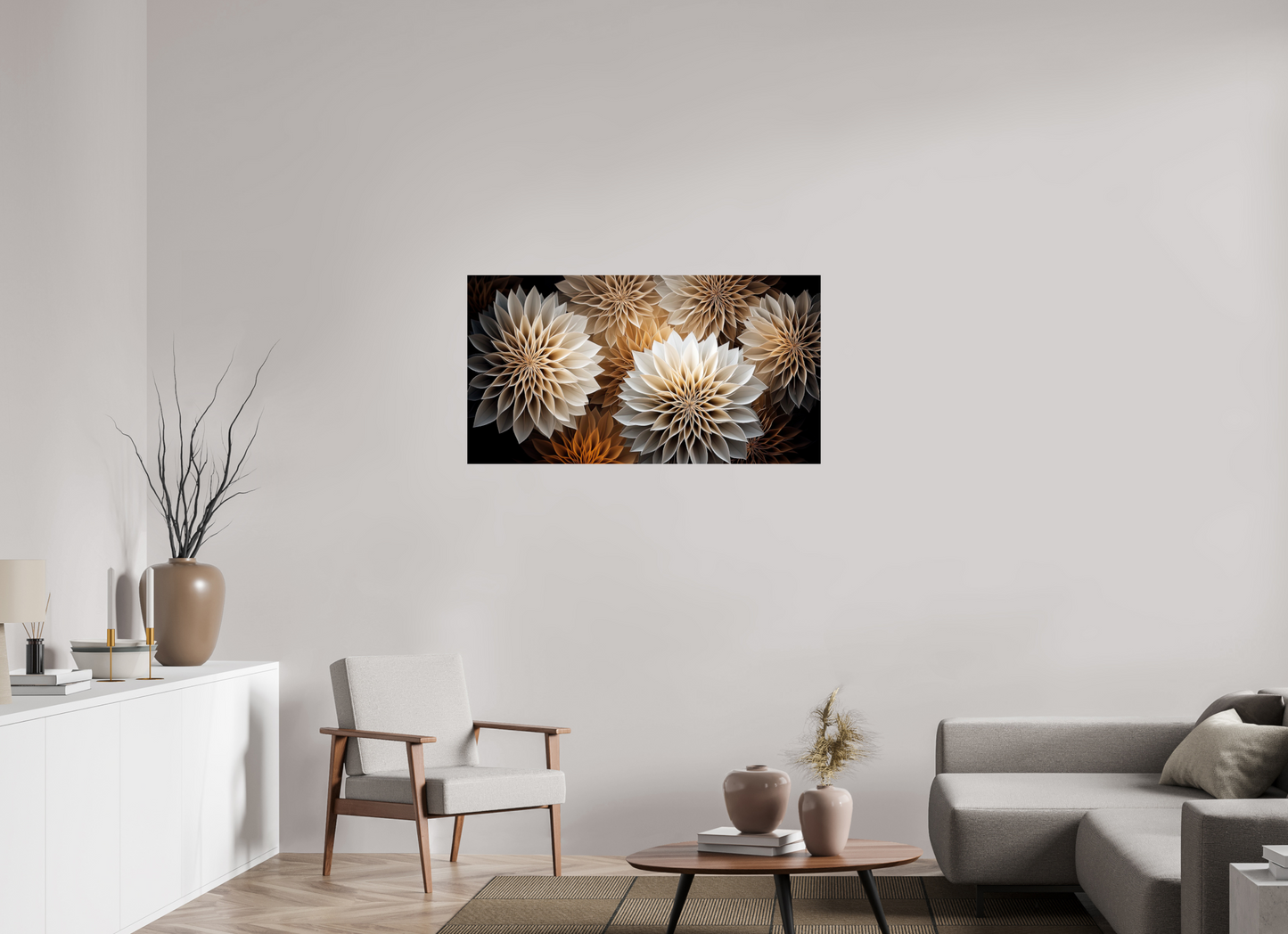 45 x 24″, Fine Art Print On Aluminum Dibond Pollen Flowers