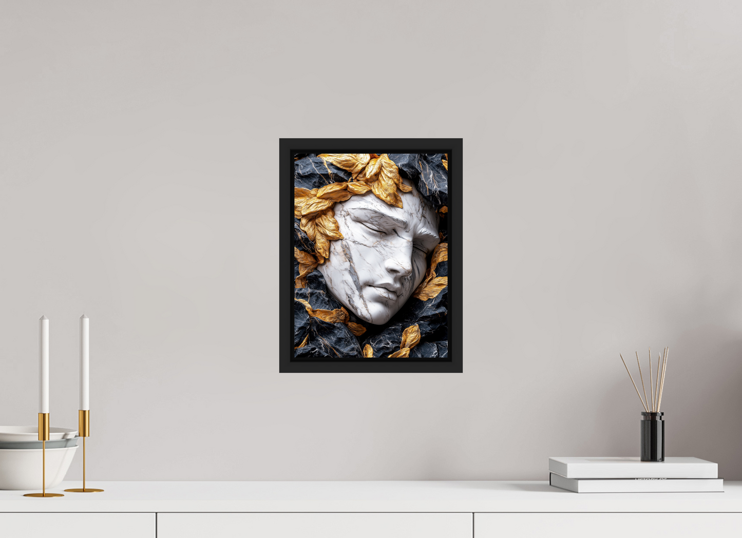9 x 12″, Fine Art Print on Aluminum Dibond with Boarder Marble Face
